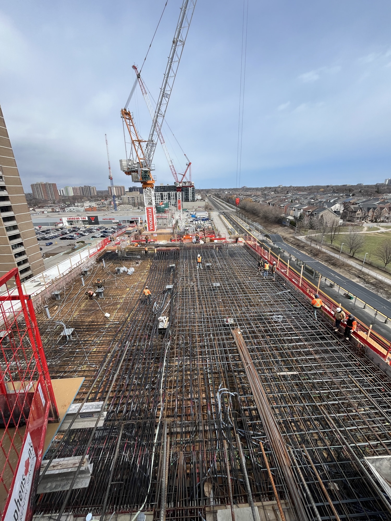 Post Tension slab 6 dawes Place In Services Section
